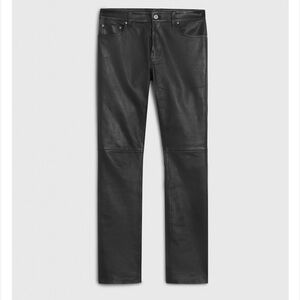 John Varvatos THE ROCKER LEATHER PANTS